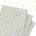 cartela de strass amarelo